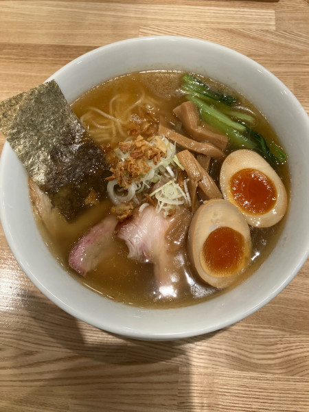 「味玉中華そば塩Mixチャーシュー」@麺や みかんの写真