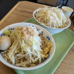 らーめん（野菜トリプル、味玉変更）