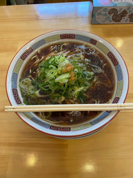 「素そば大盛」@中華そば つぼ万の写真