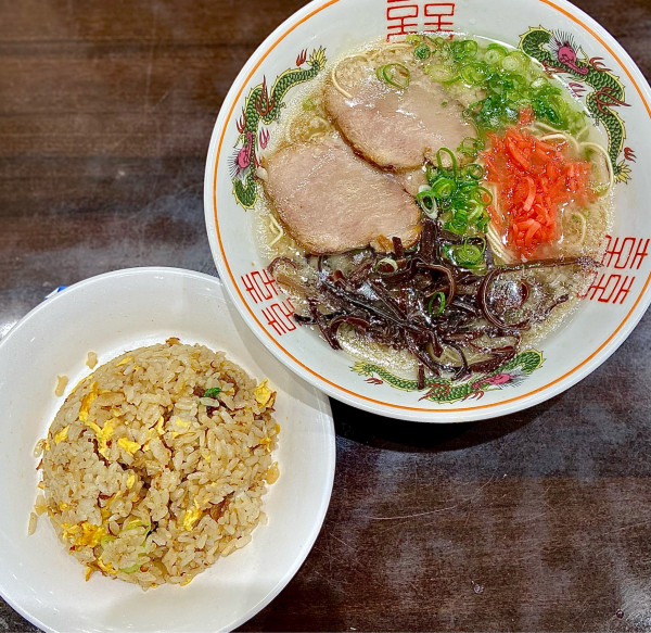 「ラーメン・チャーハンセット」@博多だるま JAPAN 越谷レイクタウンカゼ店の写真
