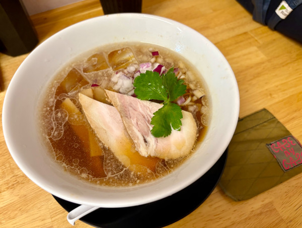 「冷やし煮干しそば醤油」@煮干しそば 麺屋 春風の写真