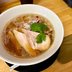 冷やし煮干しそば醤油