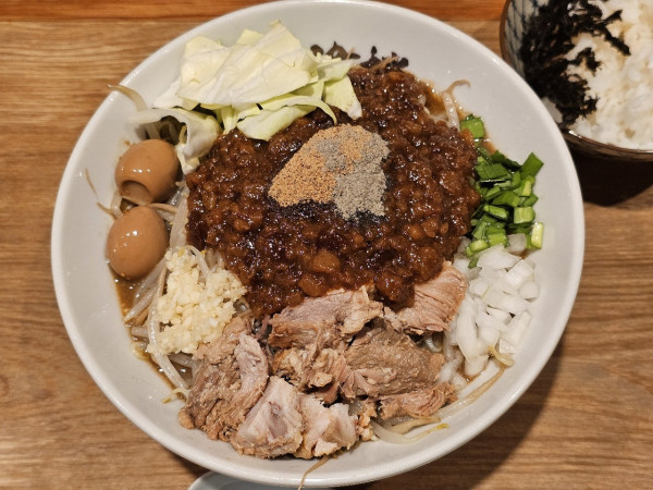 「【煮干結社×津桜コラボ】IGAGOLAW　1700円」@つけ蕎麦 津桜の写真