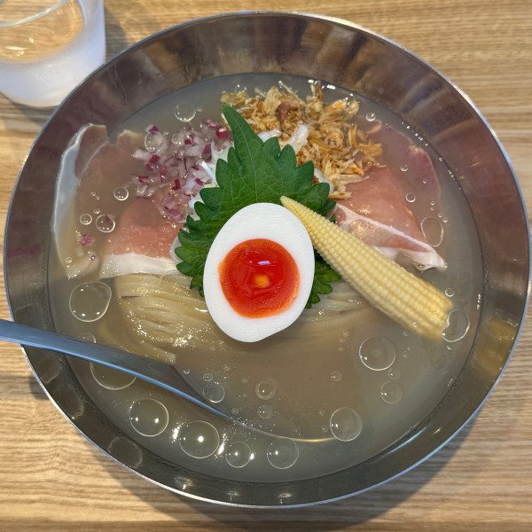「出雲冷麺〜いくら茶漬け飯つき〜」@宍道湖しじみ中華蕎麦 琥珀 東京本店の写真