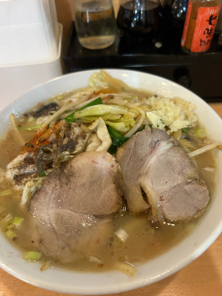 「豚そば八福」@麺飯中華厨房 八福食堂の写真