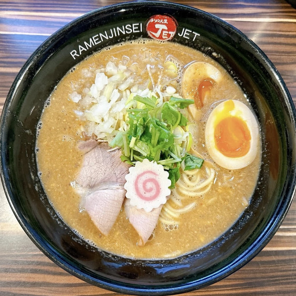 「味噌煮込みそば」@ラーメン人生 JET600の写真