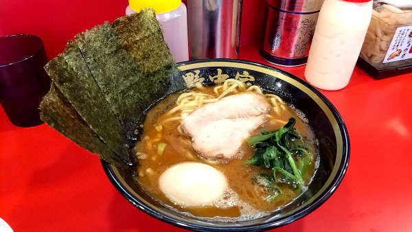 「味玉ラーメン（１，０００円）」@七代目野中家の写真