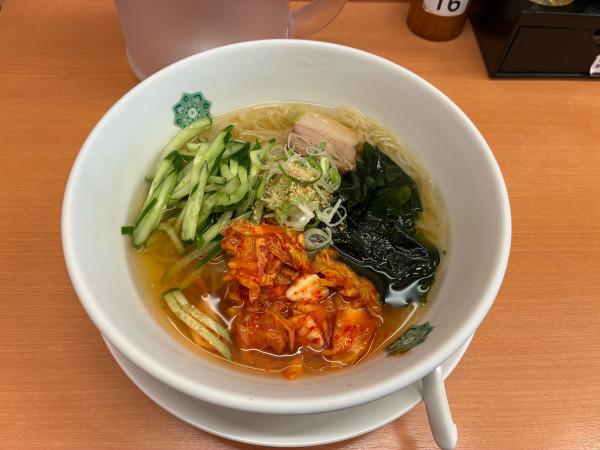 「冷麺　670円」@日高屋 川越西口店の写真