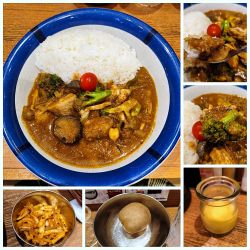 チキン＆野菜カレー(辛30倍)　1350円