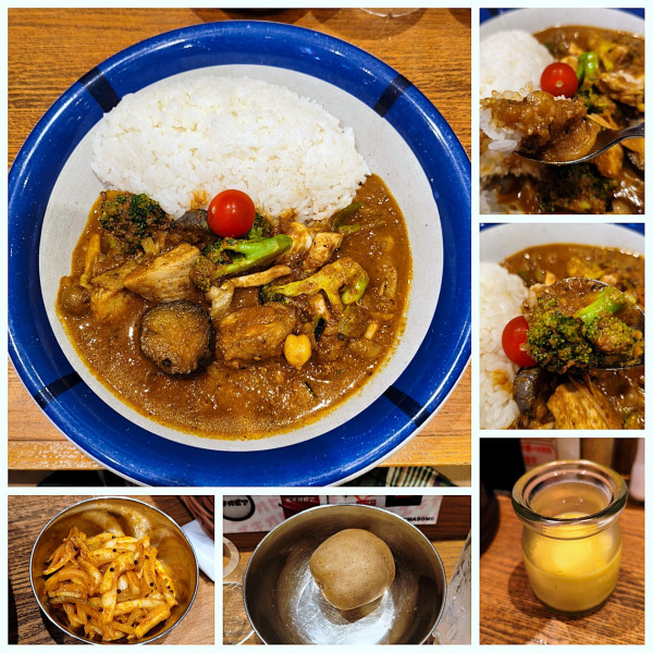 「チキン＆野菜カレー(辛30倍)　1350円」@エチオピアカリーキッチン アトレ秋葉原店の写真