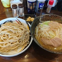 豚湯 つけ麺 大盛り