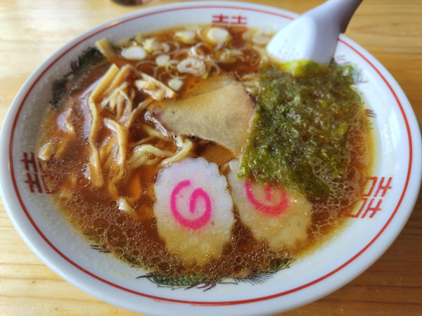 「手打ち中華そば（醤油）」@のんきやの写真