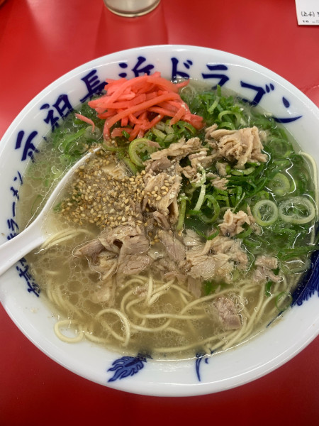「ラーメンベタナマ」@古式長浜ラーメン 元祖 長浜ドラゴン 新宮店の写真