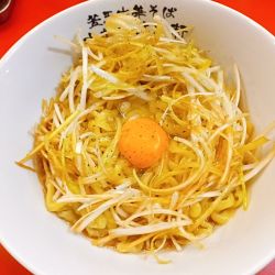 釜玉中華そば（並）Lineクーポンネギ