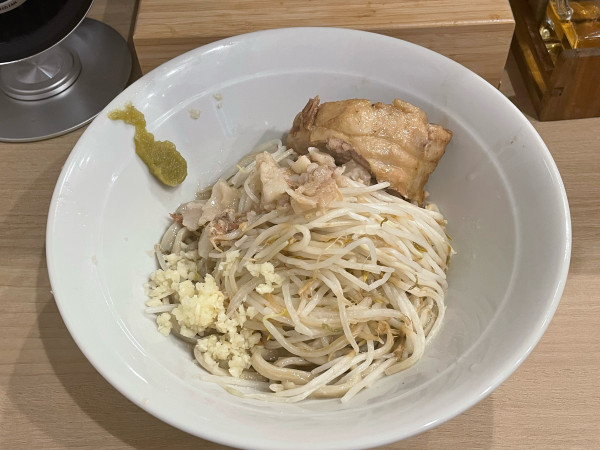 「汁なし(塩)¥1,200」@麺屋 味方 蒲田店の写真