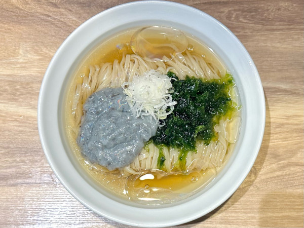 「★＜限定＞鰹香る生しらすと生青海苔の冷やしそば🍜¥1,200」@麺庵 利休の写真