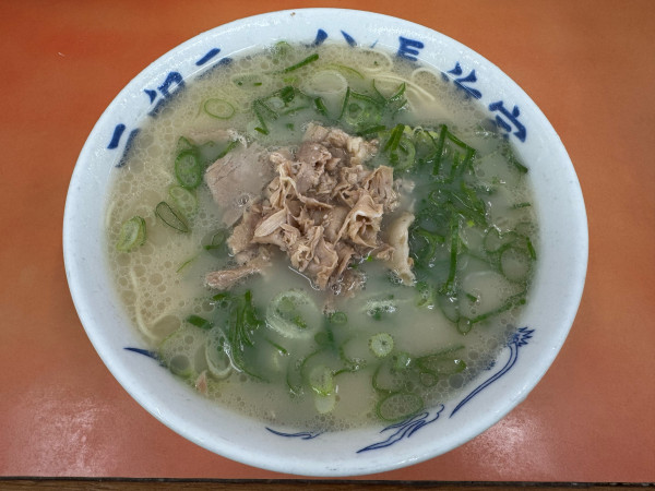 「ラーメン　500円」@元祖ラーメン長浜家の写真