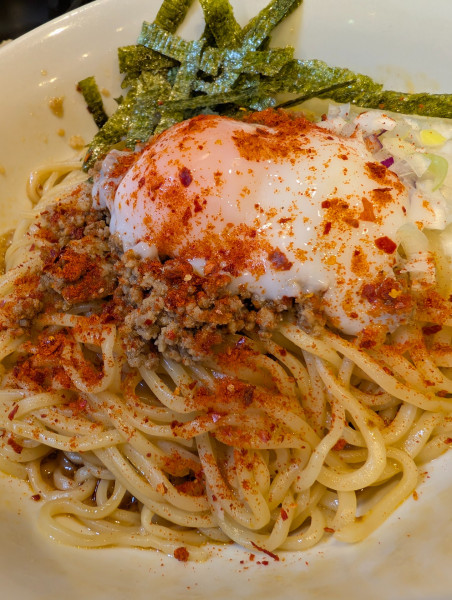 「ラー油混ぜそば」@福島壱麺の写真