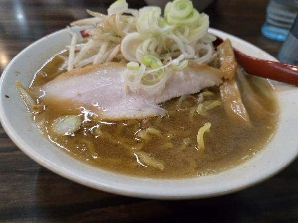 「バッチ濃い醤油」@味噌麺処 花道庵の写真