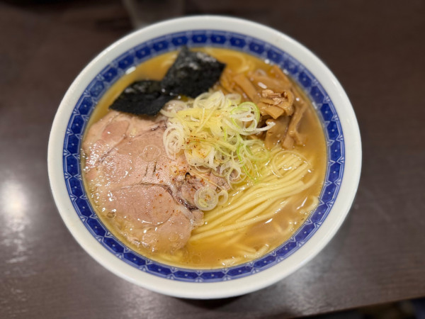 「塩ラーメン(並250g)1150円」@中華そば べんてんの写真