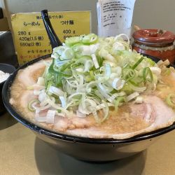 みそチャーシューメン＋薬味ネギ