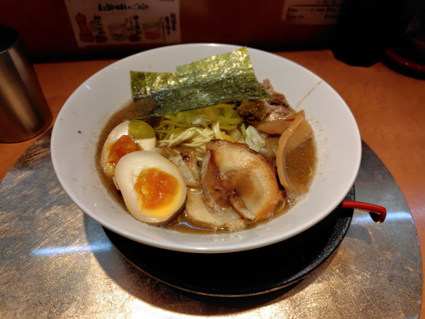 「特製濃厚煮干しそば¥1170」@麺屋 音の写真