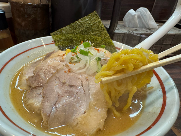 「あけどや味噌ら〜麺1200円」@らー麺 あけどやの写真