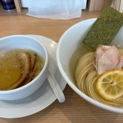 肉あり昆布水つけ麺（塩）1250円