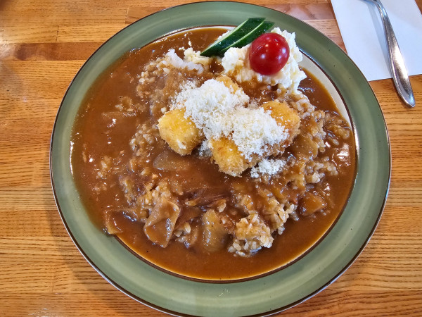 「チーズフライカレー　1350円」@カレー＆コーヒー かわしまの写真