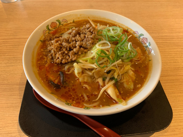 「担々麺（6月西日本限定）」@餃子の王将 3号小倉三萩野店の写真