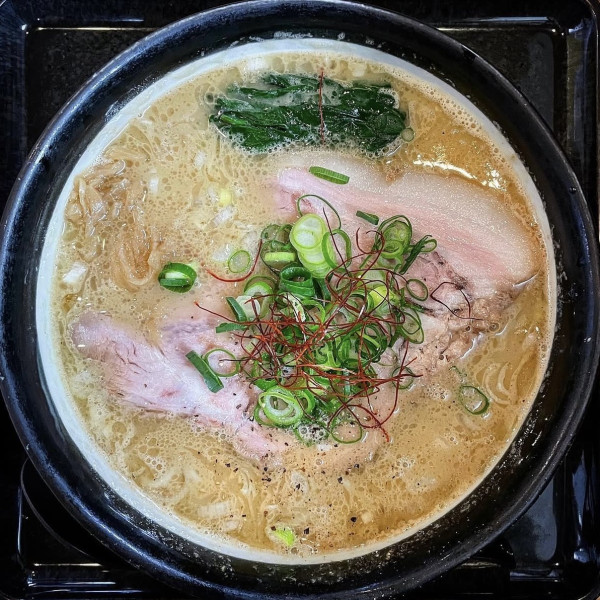 「濃厚塩ラーメン」@上本町 麺乃家の写真