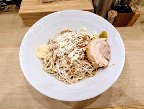 「汁なし塩」@麺屋 味方 蒲田店の写真