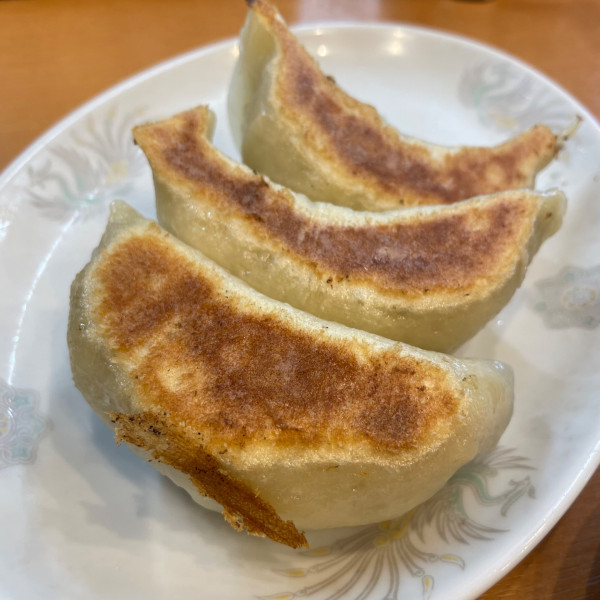 「3個焼き餃子　300円」@らーめん 香文の写真