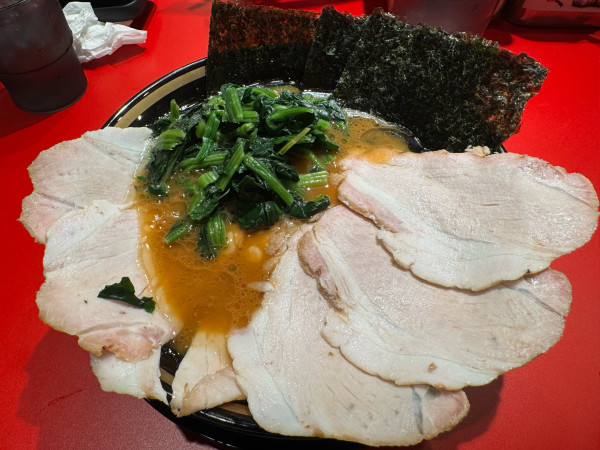 「チャーシューメン(5枚)」@家系ラーメン 王道乃印 新橋店の写真