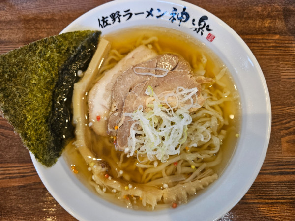 「醤油らーめん」@佐野ラーメン NEW KAGURAの写真