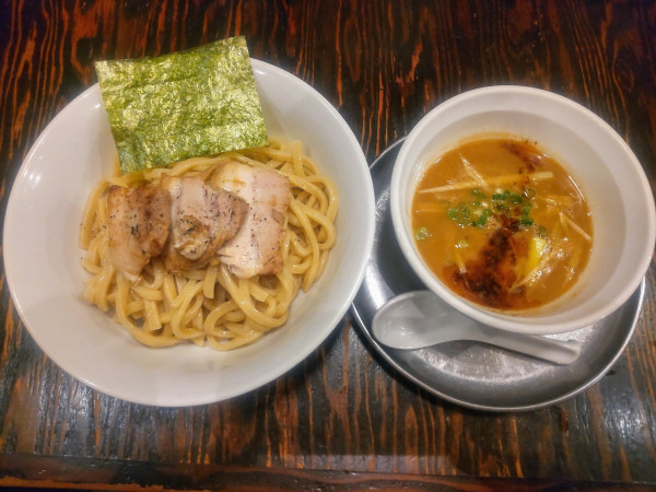 「味噌つけ麺（中）1180円」@中華そば あおいの写真