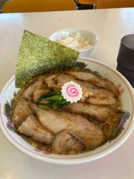 「こてこてチャーシュー麺」@中華そば 鈴乃家 鯉渕店の写真