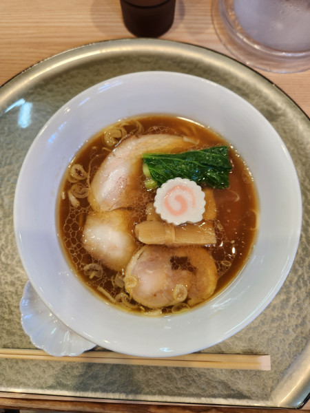 「深緑黒出汁」@中華そば 深緑の写真