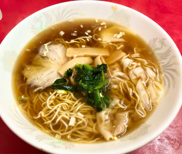 「ワンタンメン850円」@上海亭 横須賀中央店の写真