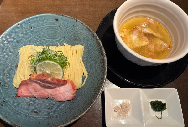 「つけ蕎麦　塩」@麺や 虎徹の写真