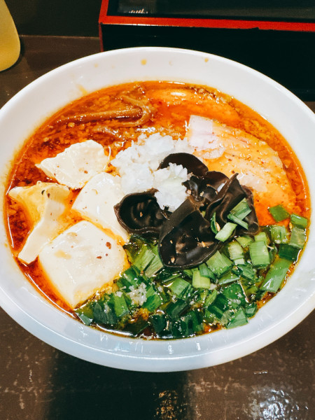 「八王子麻辣麺」@中華そば 弥栄の写真