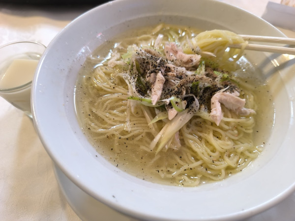 「ランチ 鳥ネギそば(900)」@中国料理 萬宝の写真