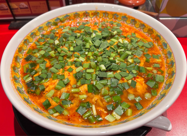 「辛麺(中辛、中華麺)」@サンシン 南越谷店の写真