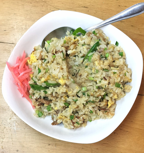 「青唐ラフテーチャーハン 650円」@海茶の写真