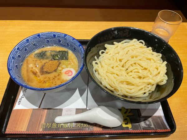 「濃厚魚介豚骨つけめん 頑者（並）」@らあめん花月嵐 川越バイパス店の写真