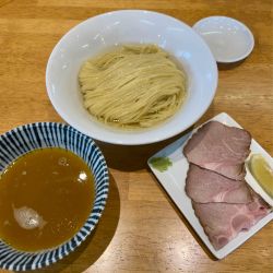 昆布水つけそば塩（1100円）