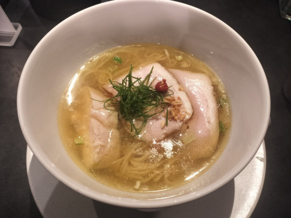 「塩らーめん　1300円」@Ramen 翡翠の写真