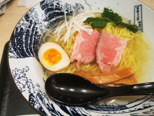 「冷やし塩ラーメン」@函館麺屋 四代目の写真