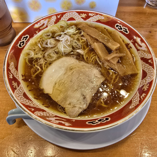 「醤油らーめん」@らーめん秋田 ひない軒の写真