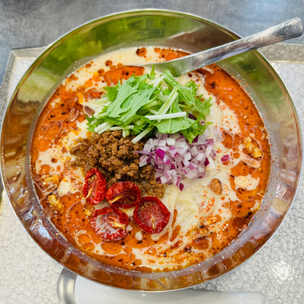 「琥珀の冷やし担々麺」@宍道湖しじみ中華蕎麦 琥珀 池袋店の写真